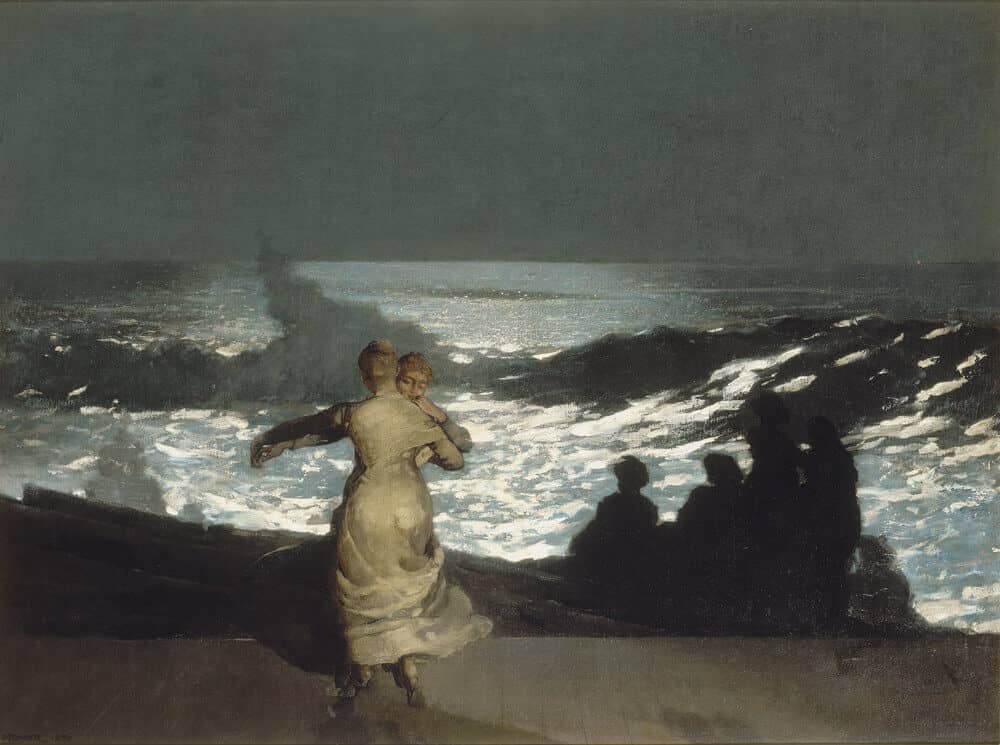 A Summer Night, 1890 by Winslow Homer