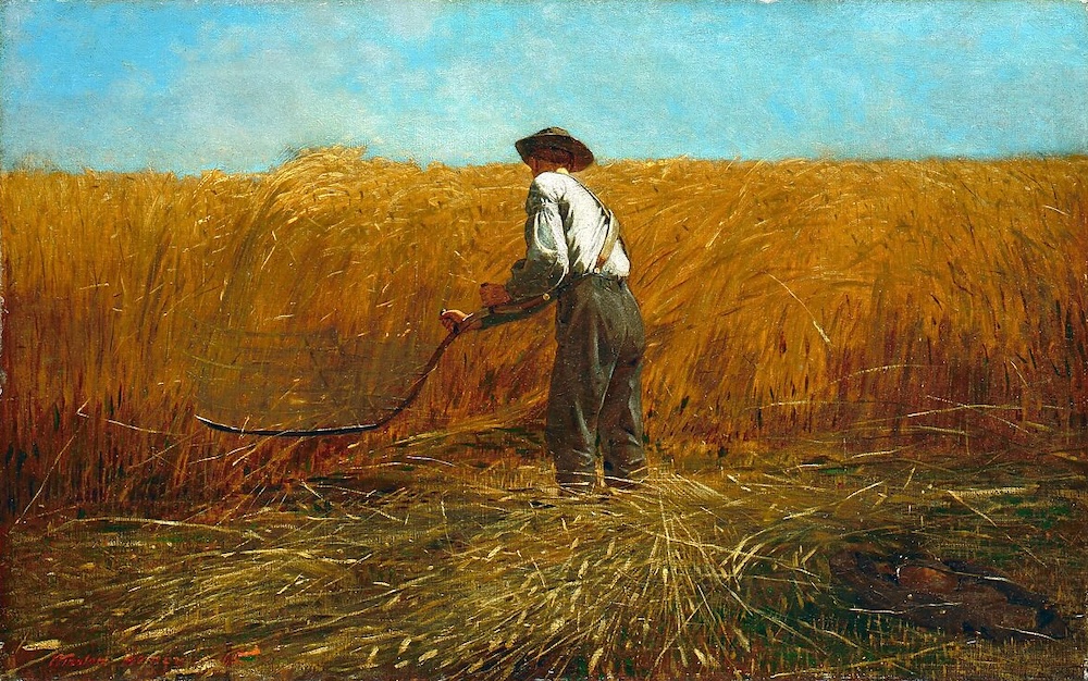 The Veteran in a New Field, 1865 by Winslow Homer