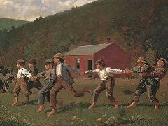 Snap the Whip, 1872 by Winslow Homer