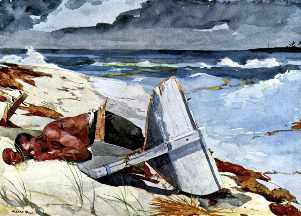 After the Hurricane, Bahamas, 1899 by Winslow Homer