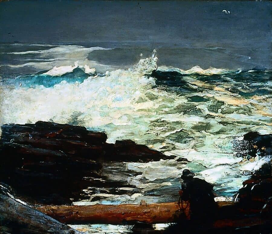 Driftwood, 1909 by Winslow Homer