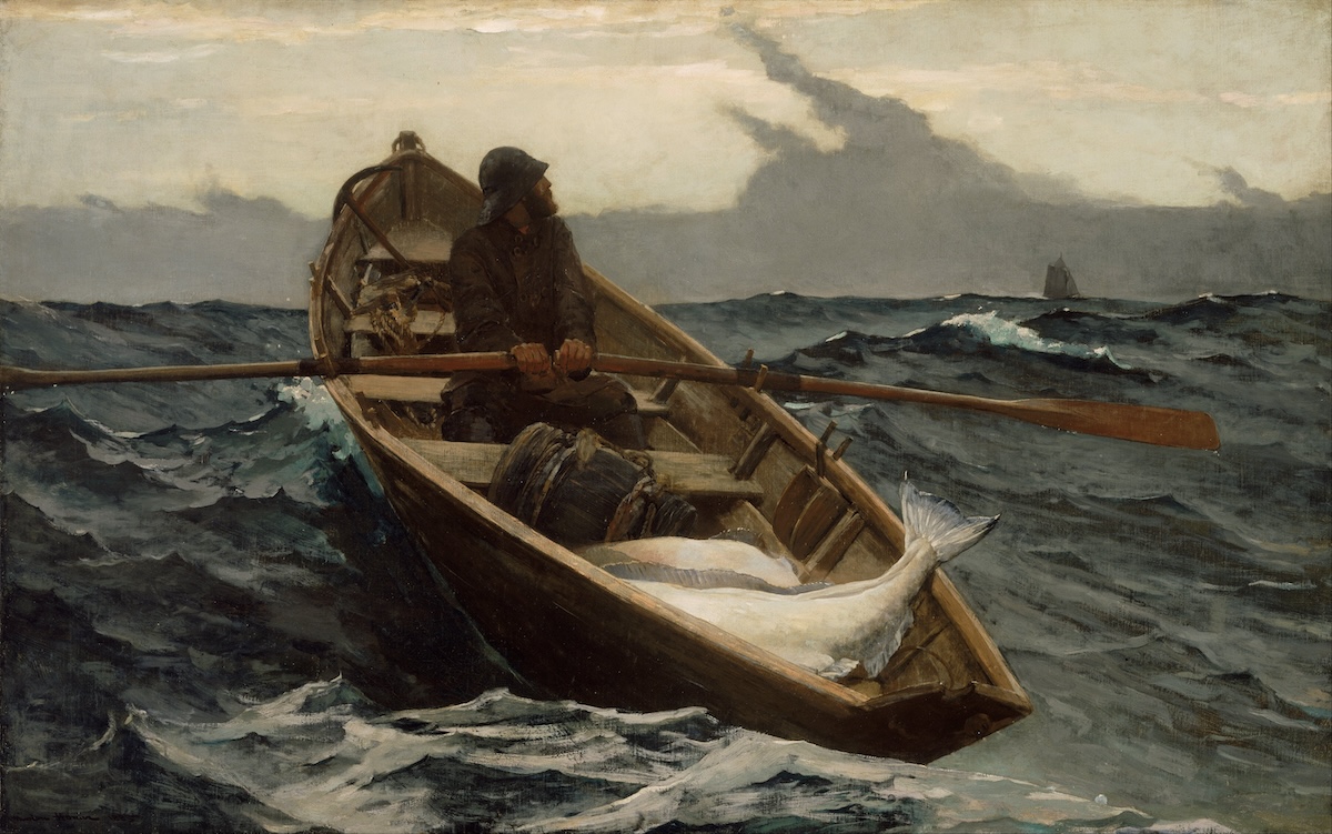 The Fog Warning, 1885 by Winslow Homer