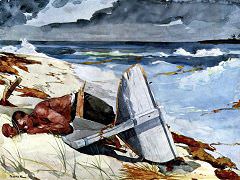 After the Hurricane, Bahamas, 1899 by Winslow Homer