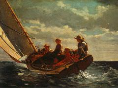 Breezing Up by Winslow Homer