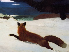 Fox Hunt, 1893 by Winslow Homer