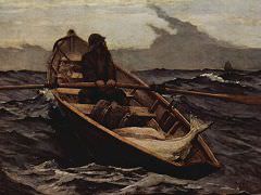 The Fog Warning, 1885 by Winslow Homer