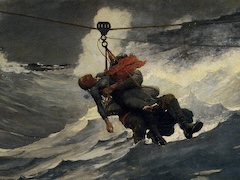 The Life Line, 1884 by Winslow Homer